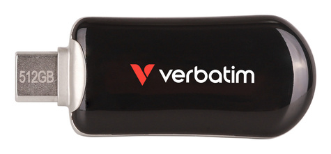 Verbatim Verbatim Plectra Black 512GB USB-C Flash Drive 302