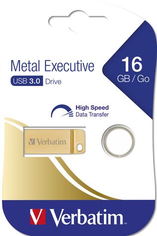 Verbatim Metal Executive 16GB USB 3.0 gold