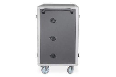 DIGITUS Mobiele laadkast, 15,6", USB-C 30 laadstations, PDU, ventilatoren, 1260 x 824 x 650 mm