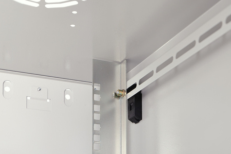 DIGITUS 16U wandbehuizing, Dynamic-N 600 x 600 mm, ongemonteerd, grijs