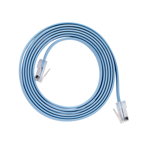 STARTECH 1,80 m Cisco Console Rollover kabel- RJ45 M/M - Netwerkkabel - RJ-45 (M) naar RJ-45 (M) - 1.8 m - gevormd, vlak - blauw