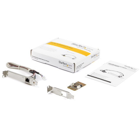 STARTECH Mini PCI Express Gigabit Ethernet Netwerk adapter kaart - Netwerkadapter - PCIe Mini Card