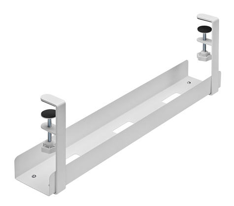 Neomounts Cable Management Tray max 5 kg. clamp-on design universalwhite