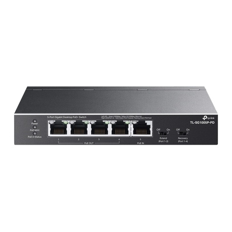 TP-Link 5Port 1Gb PoE+ (tweedekans)
