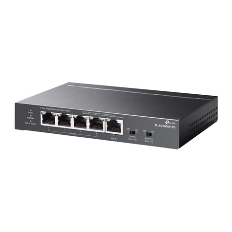 TP-Link 5Port 1Gb PoE+ (tweedekans)