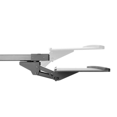 STARTECH Toetsenbordhouder voor onder bureau - uittrekbaar en verstelbaar - 67 cm breed - ergonomische toetsenbordlade