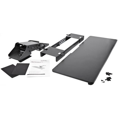 STARTECH Toetsenbordhouder voor onder bureau - uittrekbaar en verstelbaar - 67 cm breed - ergonomische toetsenbordlade