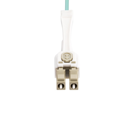 STARTECH 3m (10ft) LC to LC (UPC) OM4 Multimode Fiber Optic Cable w/Push Pull Tabs, 50/125m, 100G Networks
