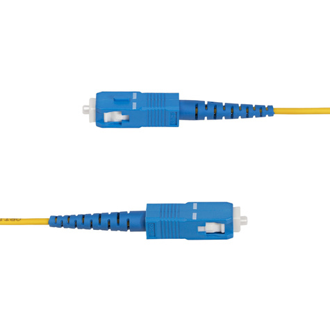 STARTECH 1m (3.3ft) LC to SC (UPC) OS2 Single Mode Simplex Fiber Optic Cable, 9/125µm, Laser Optimized, 40G/100G, Bend Insensitive, Low Insertion Loss