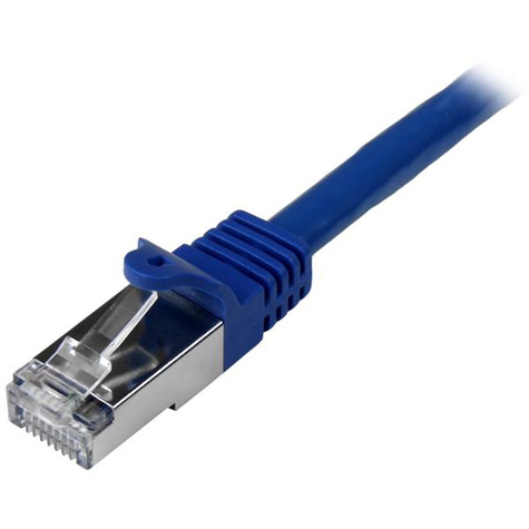 STARTECH 1m Cat6 patchkabel blauw - Shielded (SFTP) snagless gigabit netwerkkabel - Cat 6 ethernet patch lood