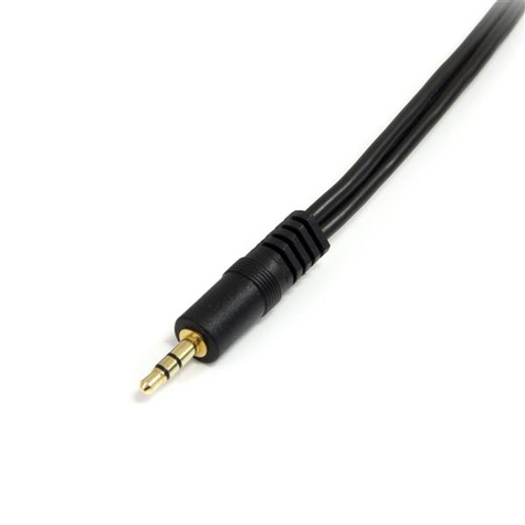 STARTECH 15cm Stereo Splitterkabel Y-adapter - 3,5mm Mannelijk naar 2x 3,5mm Vrouwelijk