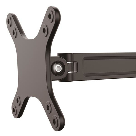 STARTECH Muurbeugel - dubbel scharnierende  monitor arm - voor VESA schermen of platte tv tot 27" (15 kg)