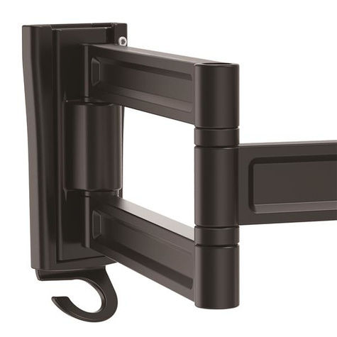 STARTECH Muurbeugel - dubbel scharnierende  monitor arm - voor VESA schermen of platte tv tot 27" (15 kg)
