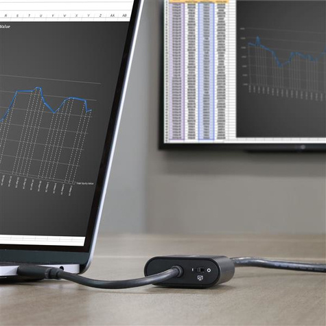 STARTECH USB-C naar VGA adapter - met presentatie modus switch - 1920x1200 - USB Type C naar VGA