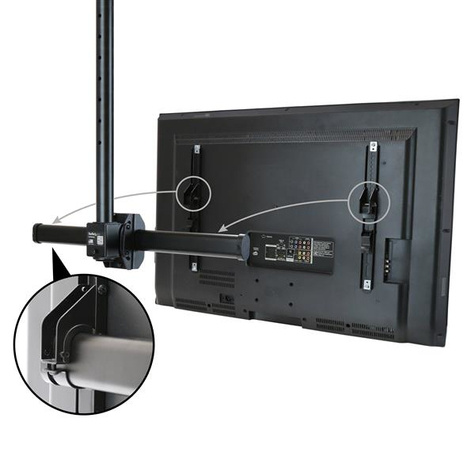 STARTECH TV Mount Ceiling Short Pole 32"-70" TV