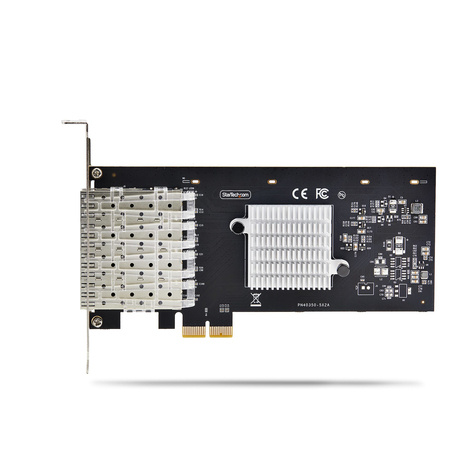 STARTECH 4-Port 1GbE SFP PCIe Network Card NIC