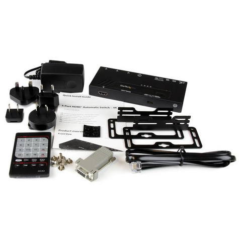 STARTECH 4-Port HDMI Automatic Video Switch - 4K