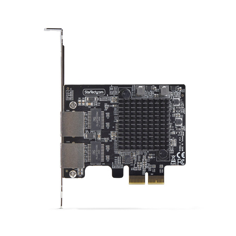 STARTECH 2-Port Gigabit PCIe Network Card TAA
