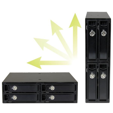 STARTECH 4-Bay Backplane for 2.5" SATA/SAS Drives
