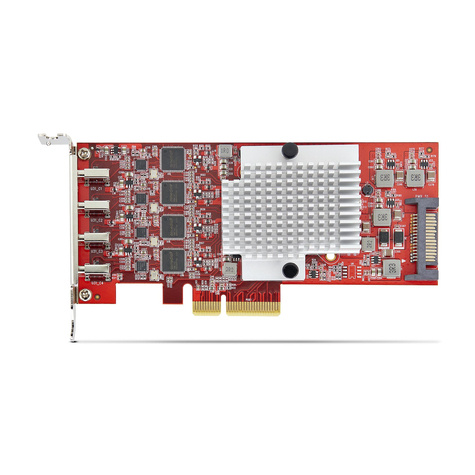 STARTECH 4-Port USB Type-C PCIe Card USB-C 10Gb