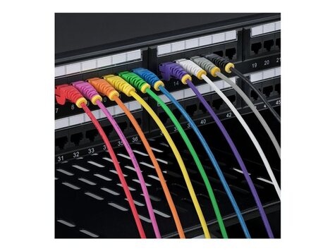 STARTECH 25cm Purple Slim CAT6 Ethernet Cable