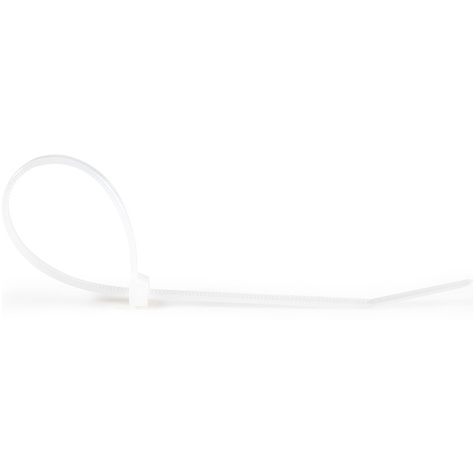 STARTECH 20cm(8") Cable Ties, 4mm(1/8") wide, 55mm(2-1/8") Bundle Diameter, 22kg(50lb) Tensile Strength