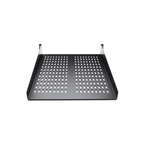STARTECH 2U 22inch ventilerende plank - rack monteerbaar - Vaste Plank Serverrack Serverkast - 22kg - Rackplank