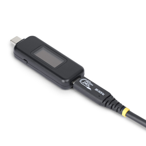 STARTECH USB-C Power Tester Digital Multimeter
