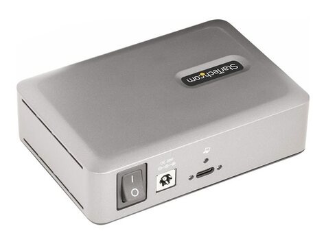 STARTECH 7-Port USB-C Hub, 5x USB-A + 2x USB-C, Self-Powered w/ 65W Power Supply, USB 3.1 10Gbps