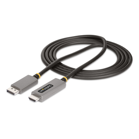 STARTECH 6ft (2m) DisplayPort to HDMI Adapter Cable, 8K 60Hz, 4K 144Hz, HDR10