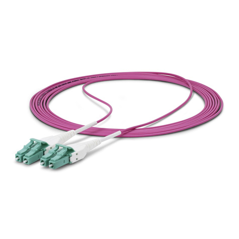 STARTECH 5m LC/UPC OM4 Fiber Cable OFNR Riser