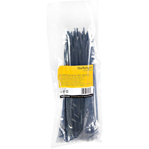 STARTECH 10" Cable Zip Ties UL Listed 100 Pack