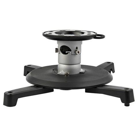 STARTECH Universal Ceiling Projector Mount, Heavy Duty Height Adjustable/Extendable Pole Mount 5"-22.7" from Ceiling, 33lb (15kg)