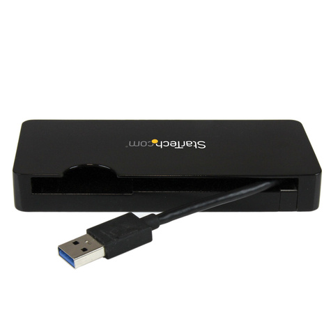 STARTECH Reis docking station voor laptops - HDMI of VGA - USB 3.0 - Dockingstation - USB - HDMI - 1GbE