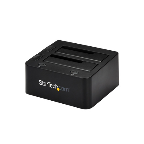 STARTECH Dual-Bay USB 3.0 to SATA and IDE Hard Drive Docking Station, USB Hard Drive Dock, External