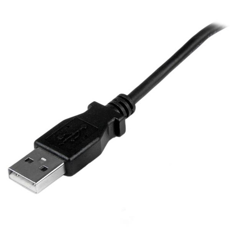 STARTECH 2m USB to Up Angle Micro USB Cable
