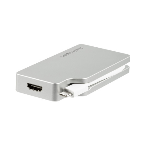 STARTECH USB C Multiport Video Adapter met HDMI, VGA, Mini DisplayPort of DVI, USB Type C Monitor Adapter