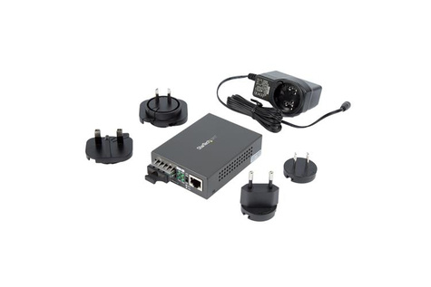 STARTECH Gigabit Ethernet naar SC glasvezel media converter - 1000Base-SX - Multimode 550 m - glasvezel naar koper converter