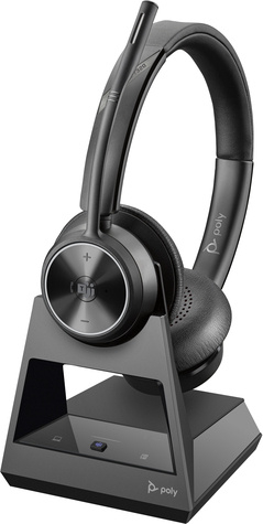Poly Savi 7320-M Office Stereo DECT 1880-1900 MHz Headset EMEA - INTL English - Euro plug