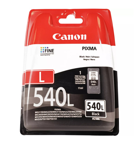 Canon Canon (M) PG-540L Zwart 11,0ml (Origineel)