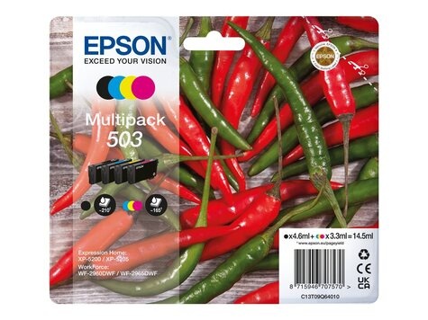 Epson Epson Patrone Epson 503 4er-Pack black + color               T09Q6