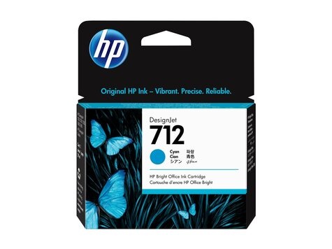 HP 712 - cyan - original - DesignJet -