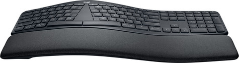 Logitech Ergo Series ERGO K860 for Business - Toetsenbord - full size - draadloos - 2.4 GHz, Bluetooth 5.0 LE - QWERTY - VS internationaal - grafiet