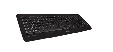 Cherry DW 5100 - Desktop set - Wireless - AZERTY - Black