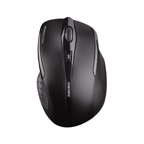 Cherry DW 5100 - Desktop set - Wireless - AZERTY - Black
