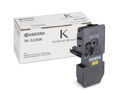 KYOCERA TK-5230K Toner kit Black for 2.600 pages ISO/IEC19798