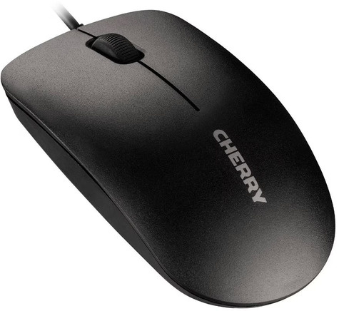 Cherry DC 2000 - Desktop set - Corded - AZERTY - Black