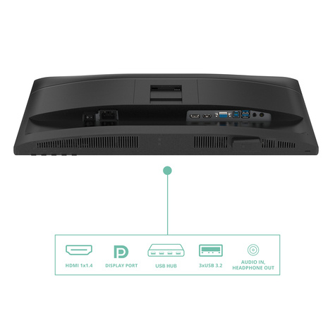 AOC 24-- FHD- 120HZ- HAS- ANTIBL (HW)- USB: 3A+1C(15W)- 2X2W SPEAKERS