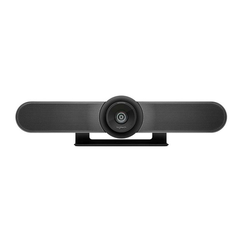Logitech ConferenceCam MeetUP zwart (tweedekans)