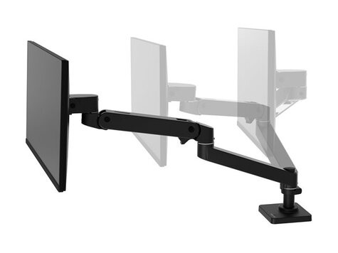 Ergotron LX Pro Series monitor mounting kit up to 34 inch Desk Black
